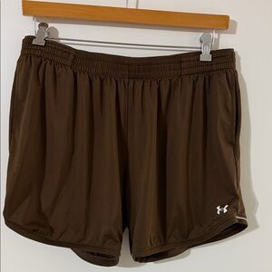 Under Armour Women's Athletic Brown Shorts